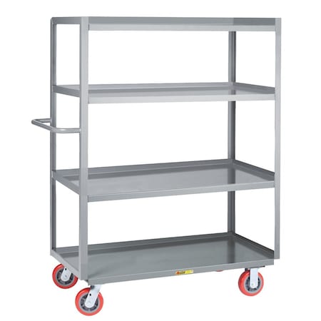 Little Giant 4 Shelves, 24" x 48" Shelf Size, 3600 lbs. Capacity 4MC-2448-6PY